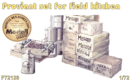 CMK F72128 1:72 Field Kitchen Provisions Set