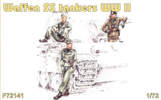 CMK F72141 1:72 Waffen SS Tankers WWII (3 figs.)