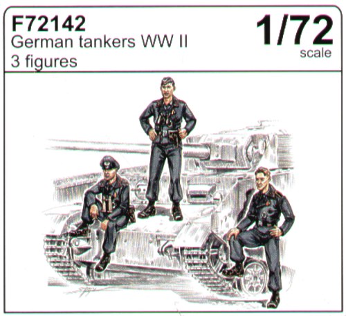 CMK F72142 1:72 German Tankers WWII (3 figs.)