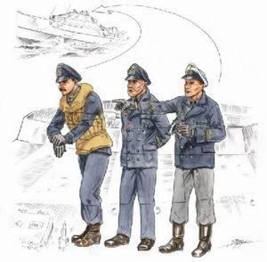 CMK F72158 1:72 S-100 Schnellboot Bridge Crew (3 figs.)