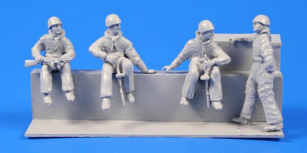 CMK F72288 1:72 Soviet Tank Desant Troops WWII (4 figs.)