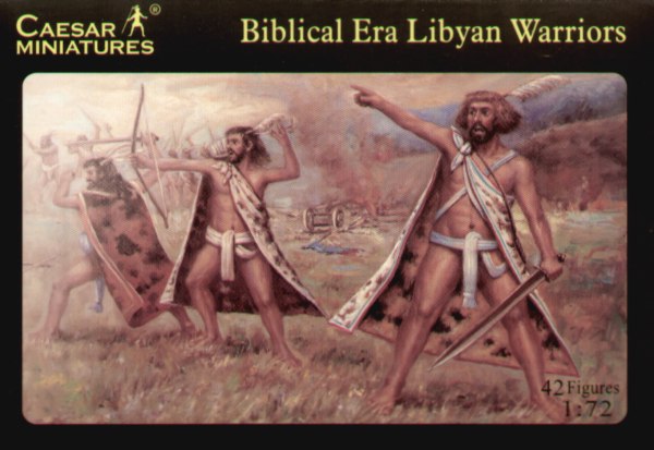 Caesar Miniatures H022 1:72 Biblical Era Libyan Army (42 figures)