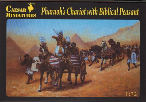 Caesar Miniatures H042 1:72 Pharaoh's Chariot with Biblical Peasant