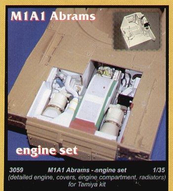 CMK 3059 1:35 M1A2 Abrams Engine Set