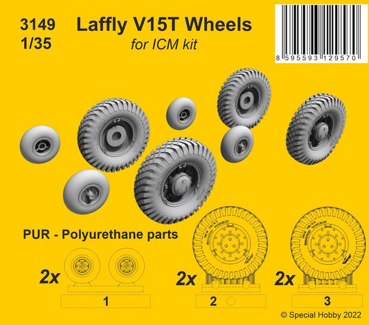 CMK 3149 1:35 Laffly V15T Wheels