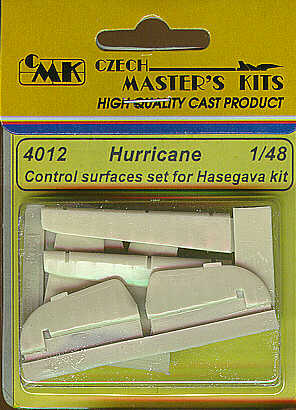 CMK 4012 1:48 Hawker Hurricane Mk.II Separate Control Surfaces