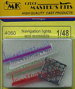 CMK 4060 1:48 Navigation Lights and Gunsights