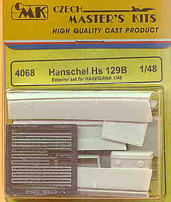 CMK 4068 1:48 Henschel Hs-129B Exterior Set