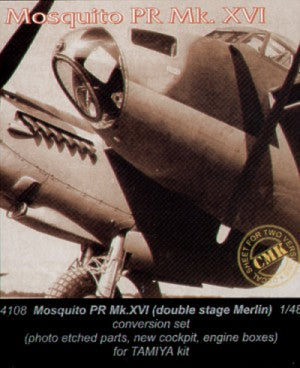 CMK 4108 1:48 de Havilland Mosquito PR Mk.XVI Twin Stage Merlin Engine