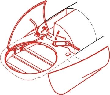 CMK 4166 1:48 Messerschmitt Me-410 Undercarriage