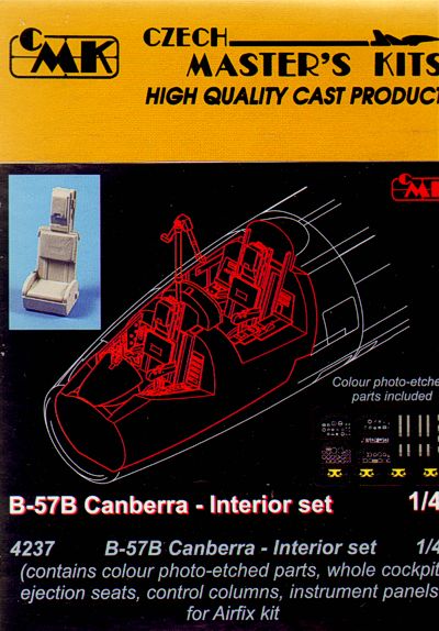 CMK 4237 1:48 Martin B-57B Canberra Interior Set