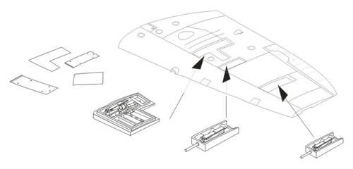 CMK 4262 1:48 Supermarine Spitfire Mk.Vb Armament Set