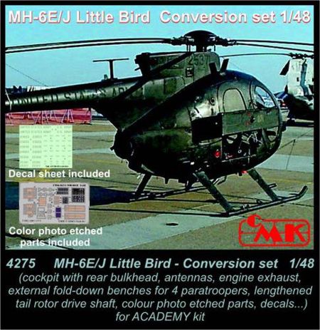 CMK 4275 1:48 Sikorsky MH-6E/J Little Bird Conversion Set