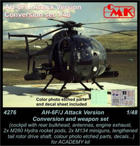 CMK 4276 1:48 AH-6F/J Little Bird (Attack) Conversion & Weapon Set