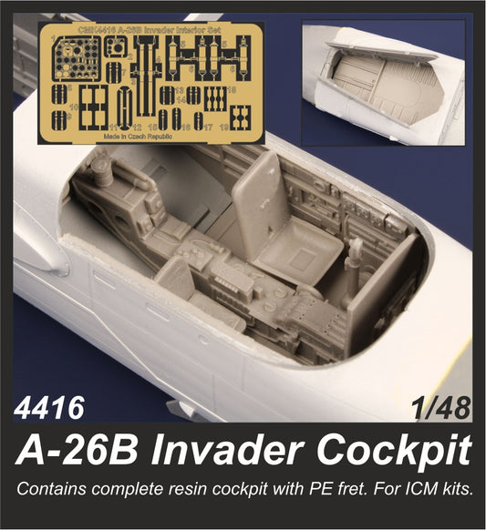 CMK 4416 1:48 Douglas A-26B Invader Cockpit Set