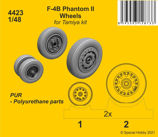 CMK 4423 1:48 McDonnell F-4B Phantom Wheels