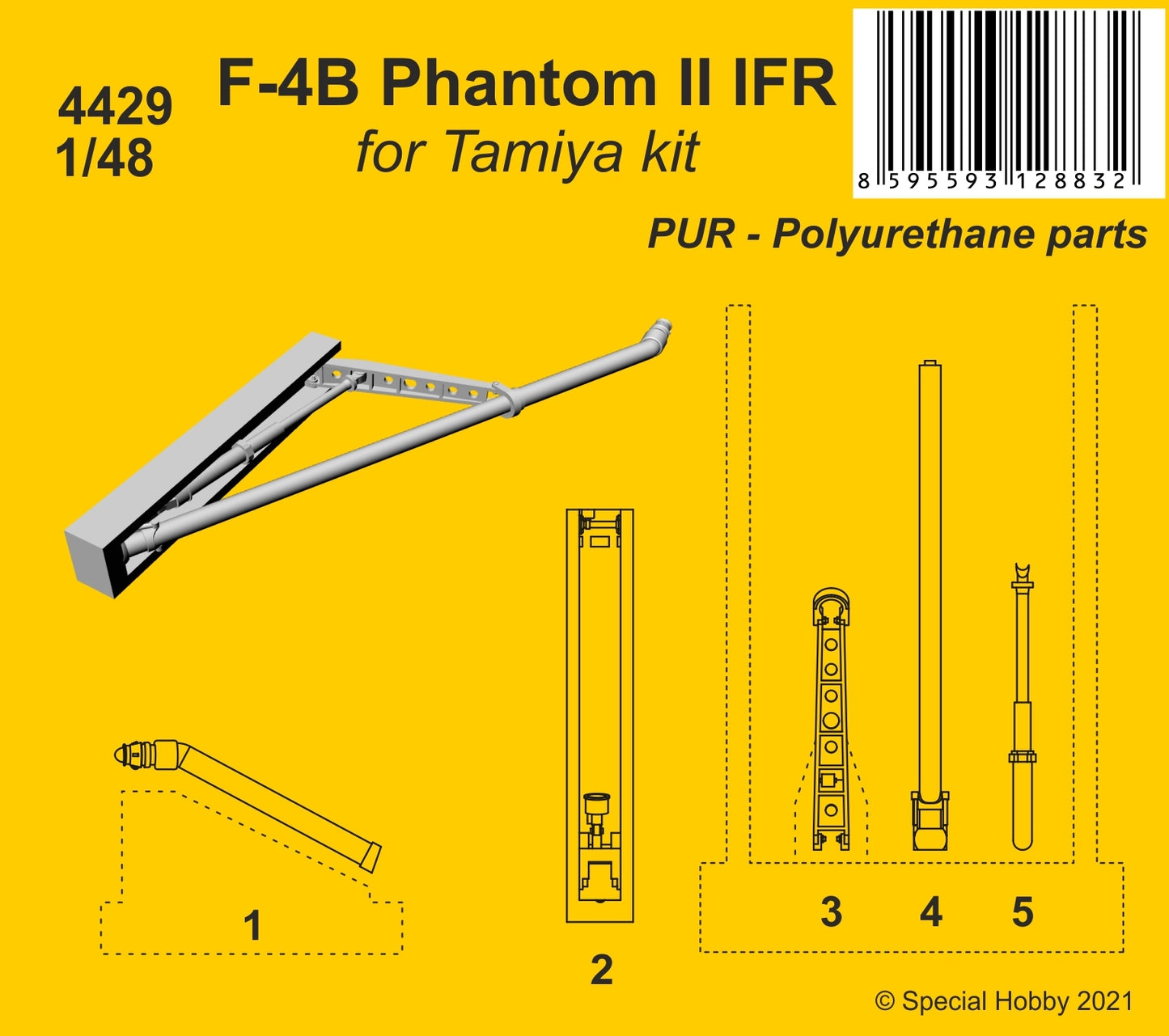 CMK 4429 1:48 McDonnell F-4B Phantom IFR