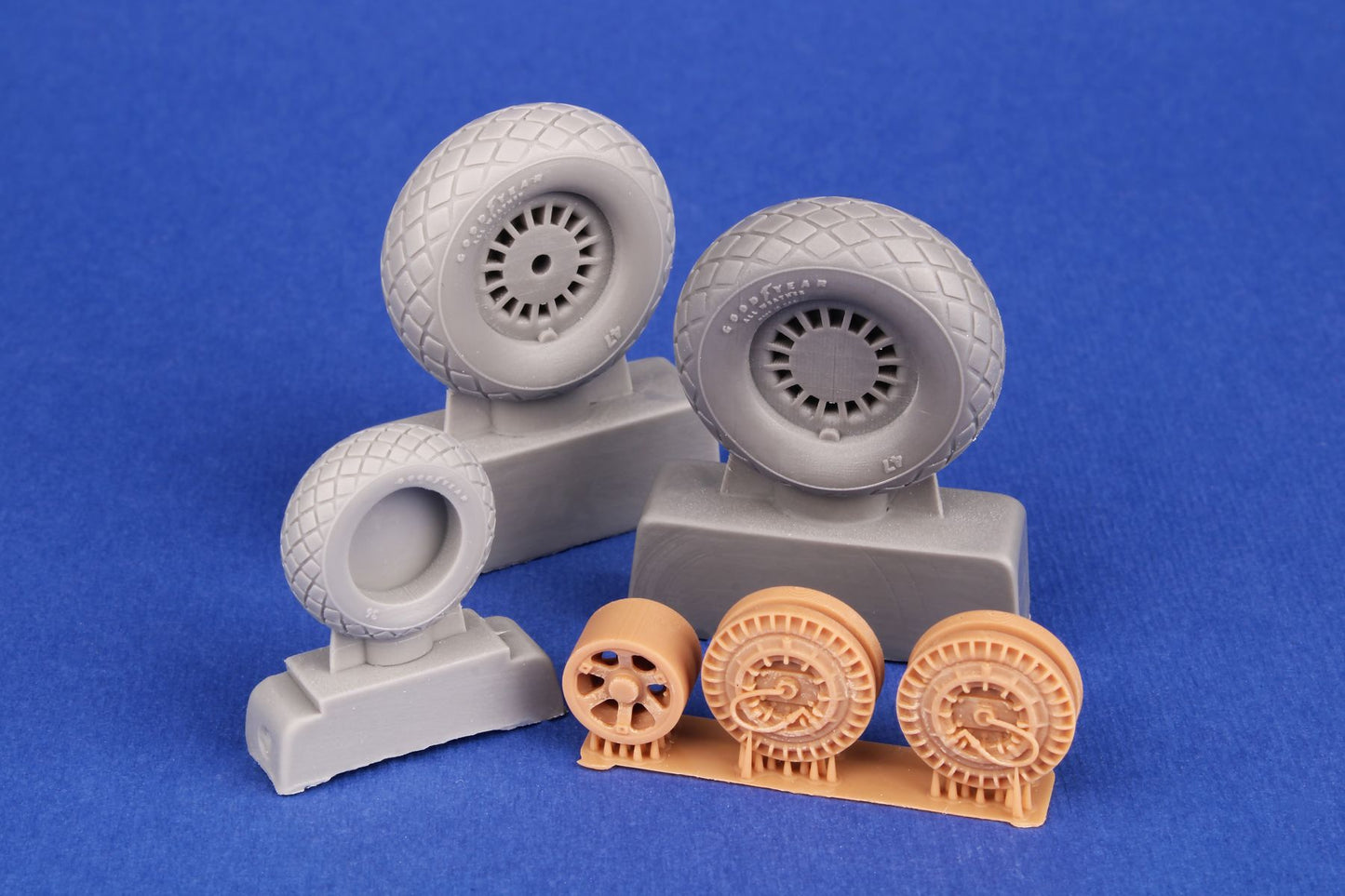 CMK/Czech Master Kits 4483 1:48 B-26B Marauder Undercarriage Wheels