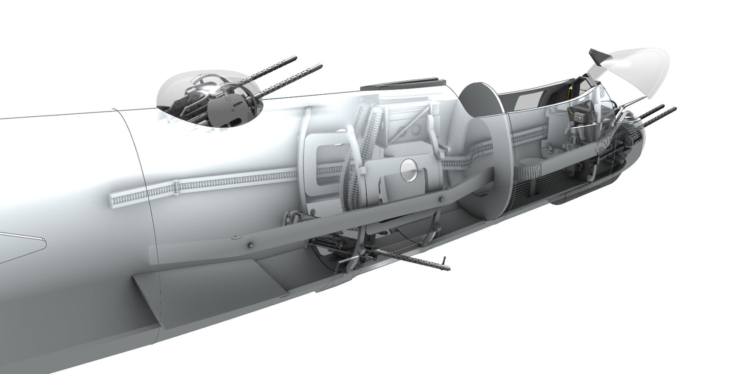 CMK/Czech Master Kits 4516 1:48 Martin B-26 Marauder Tail Gun Turret