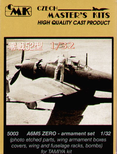 CMK 5003 1:32 Mitsubishi A6M5 'Zero' Armament Set