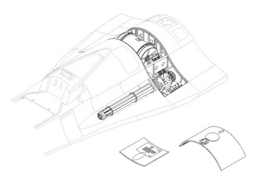 CMK 5007 1:32 Lockheed-Martin F-16CJ Fighting Falcon Armament Set