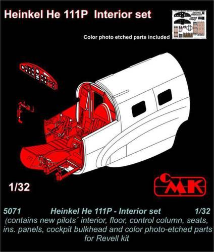 CMK 5071 1:32 Heinkel He-111P Interior Set