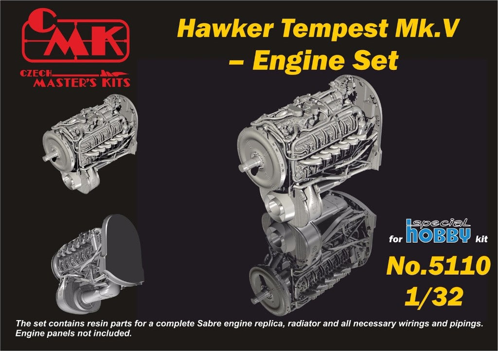 CMK 5110 1:32 Hawker Tempest Engine