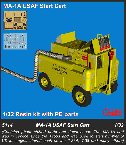 CMK 5114 1:32 MA-1A USAF Start Cart with Etched Parts