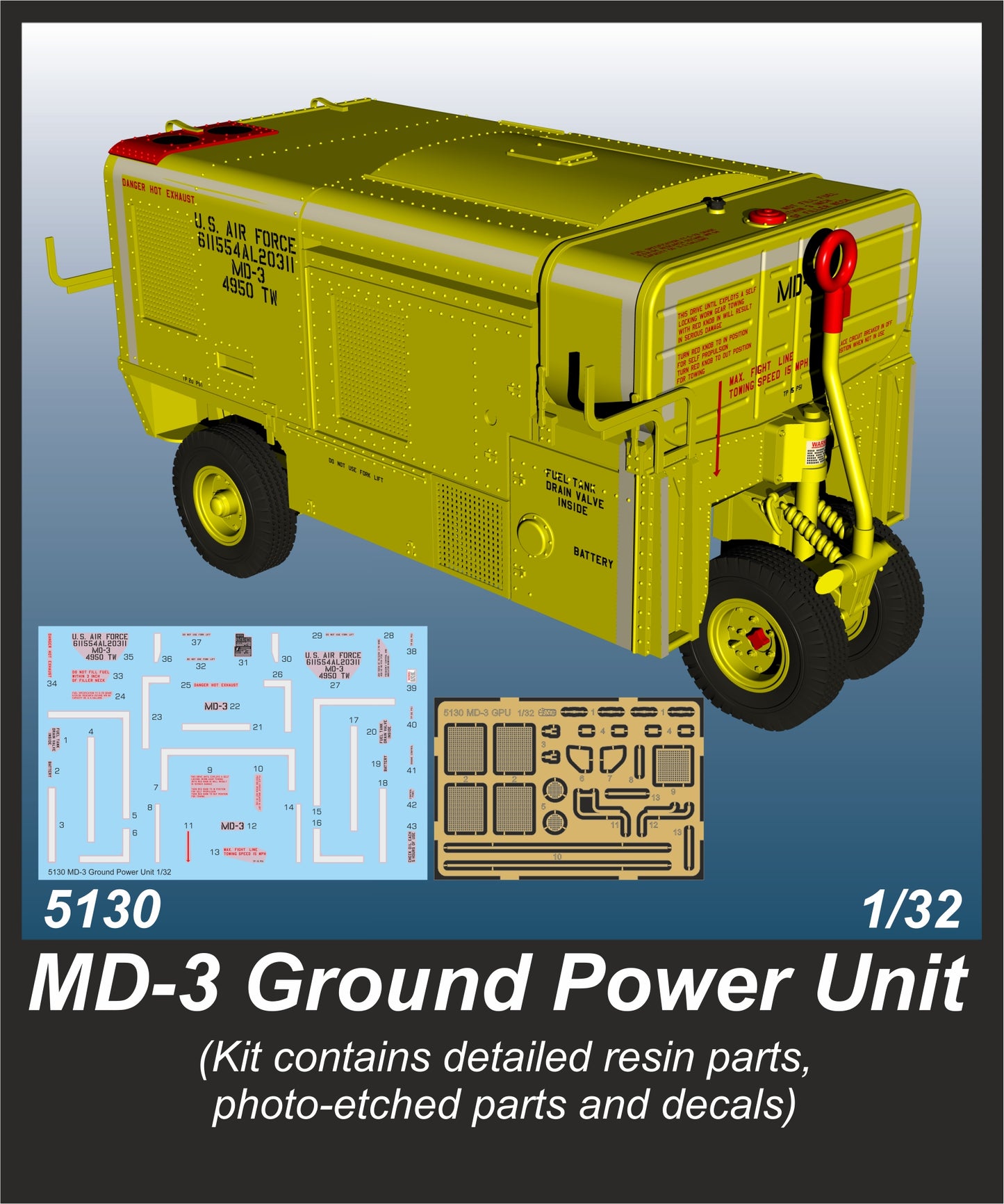 CMK 5130 1:32 MD-3 Ground Power Unit