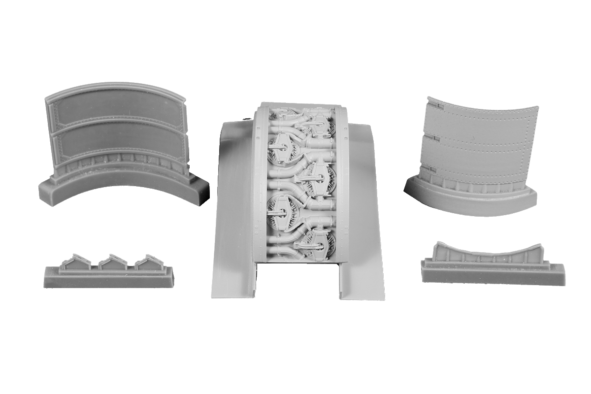 CMK 5131 1:32 Hawker Tempest Mk.II Bristol Centaurus Engine (Port Side Profile)