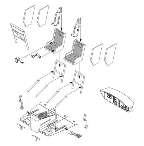 CMK 6005 1:35 Bell UH-1D Interior Set