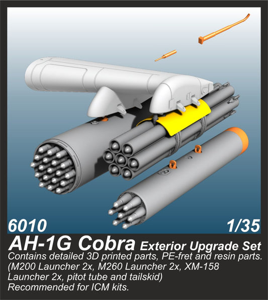 CMK/Czech Master Kits 6010 1:35 Bell AH-1G Cobra Exterior Upgrade Set