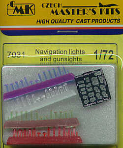 CMK 7031 1:72 Navigation Lights and Gunsights