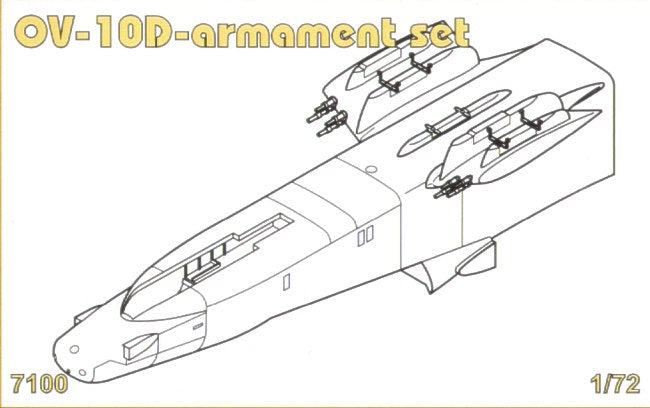 CMK 7100 1:72 Grumman OV-1D Armament Set