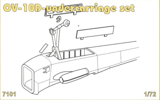 CMK 7101 1:72 North-American/Rockwell OV-10D Undercarriage Set