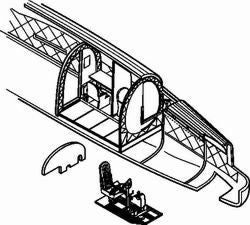 CMK 7115 1:72 Vickers Wellington Mk.VIII Marine Patrol Interior