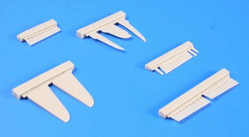 CMK 7242 1:72 Mitsubishi A6M5c 'Zero' Control Surfaces Set