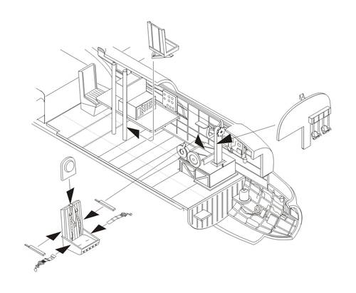 CMK 7287 1:72 Avro Lancaster B.I/III Interior Set