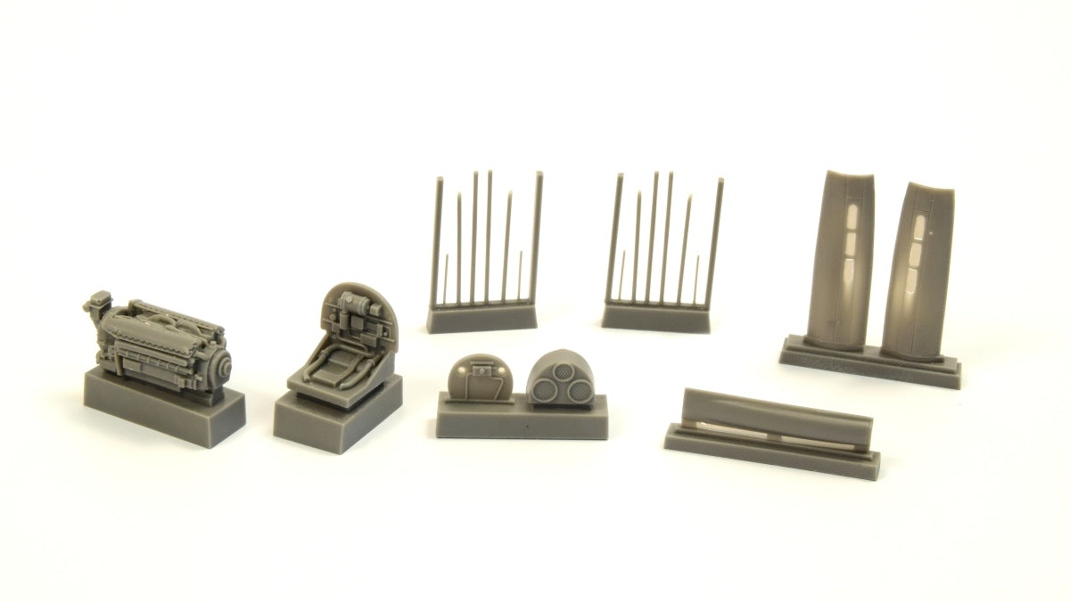 CMK 7388 1:72 Curtiss P-40E/K Engine Set