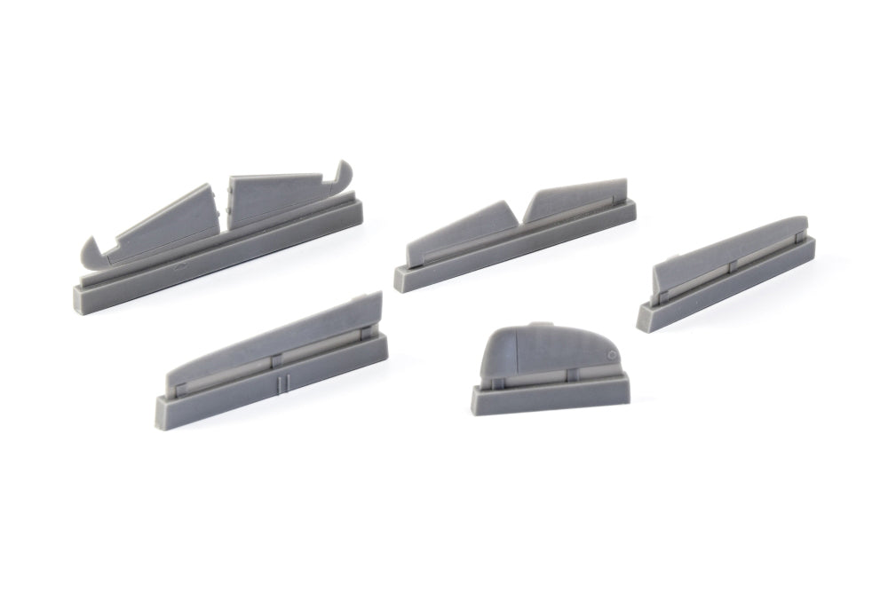 CMK 7409 1:72 Nakajima Ki-43-II Hayabusa Control Surfaces Set