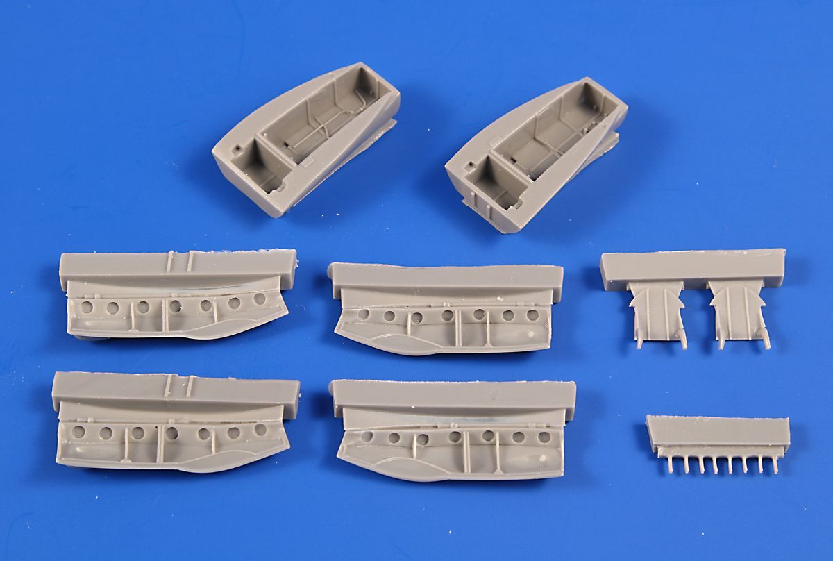 CMK 7438 1:72 Bristol Beaufighter TF Mk.X Main Undercarriage Bays Correction