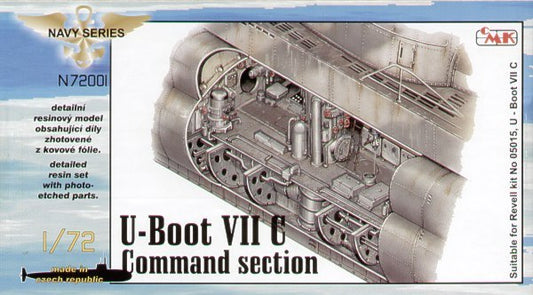 CMK N72001 1:72 Type VIIc U-Boat Interior Command Section