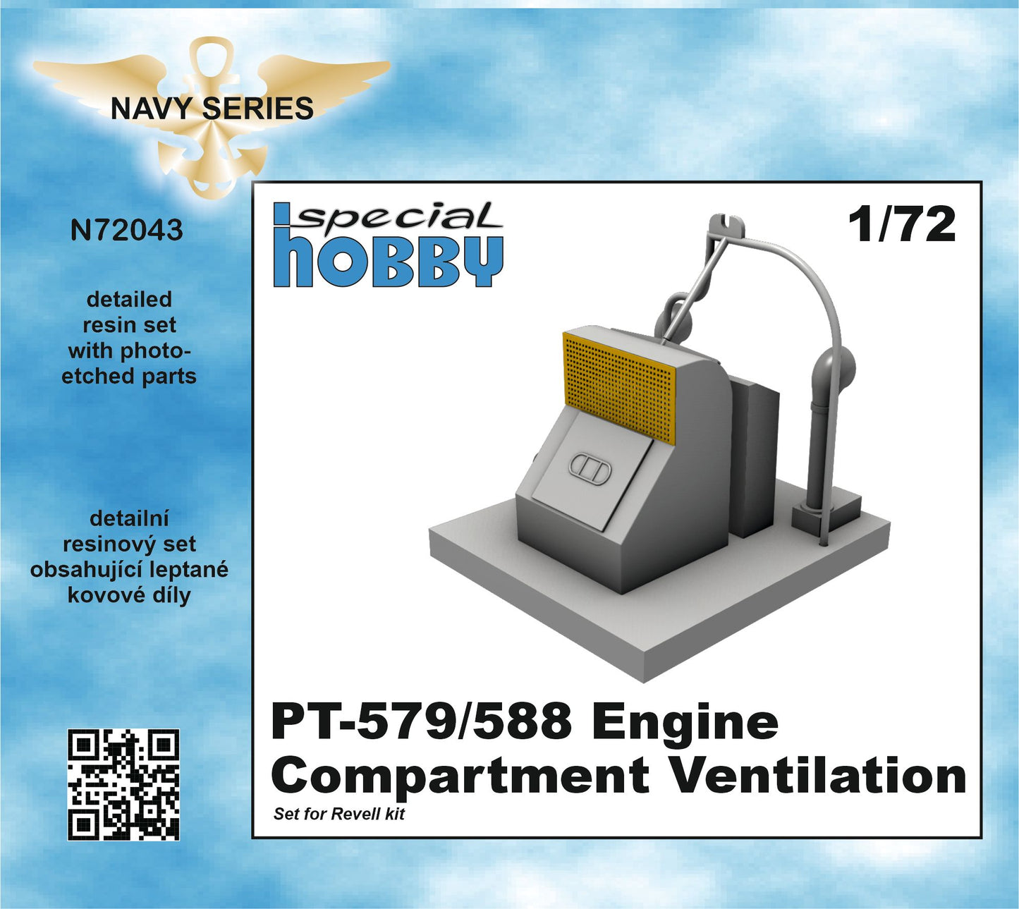 CMK N72043 1:72 PT-579/588 Engine Compartment Ventilation