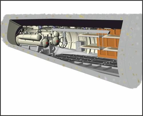 CMK N72012 1:72 Type IXC Rear Torpedo Section and Crew Bunks