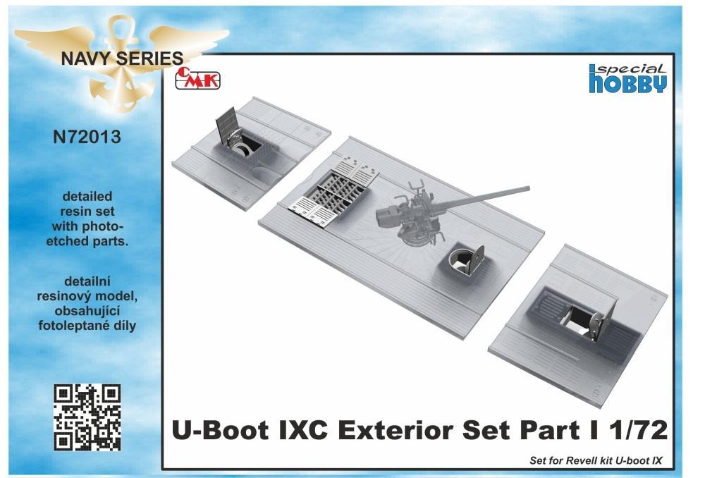 CMK N72013 1:72 Type IXC Exterior Set Part 1