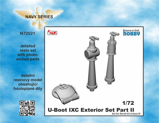 CMK N72021 1:72 Type IXC Exterior Set Part 2
