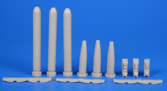 CMK N72025 1:72 WWII German Torpedo Type G7e (3 pcs)