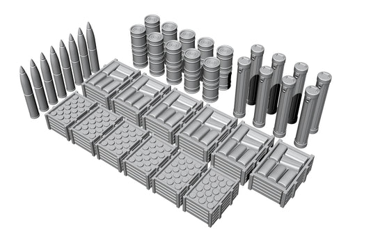 CMK N72028 1:72 Type VIII/IXC Ammo and Food Supplies