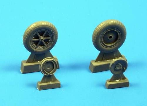 CMK Q32083 1:32 Messerschmitt Bf-109E Wheels