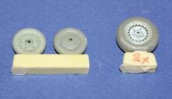 CMK Q48015 1:48 Messerschmitt Me-262A/Me-262B Wheels